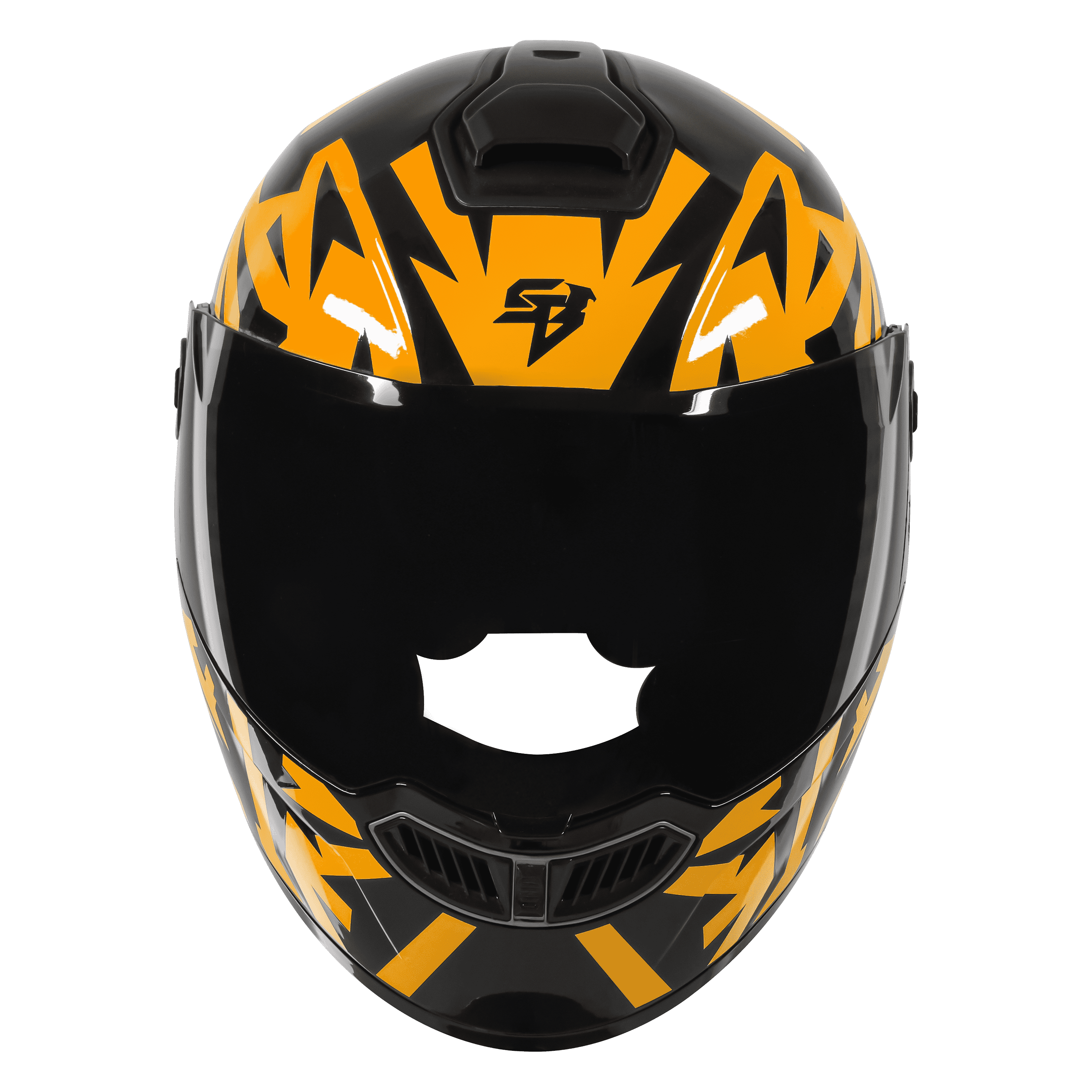 SBA-8 ISS WARRIOR MAT BLACK WITH ORANGE